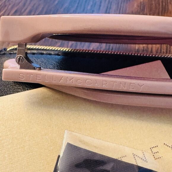 New Authentic Stella McCartney Sunglasses SC0069S Nude with Smoke Lenses Men's - Picture 4 of 6